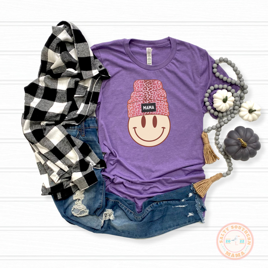 T-Shirt// Pink Beanie Mama